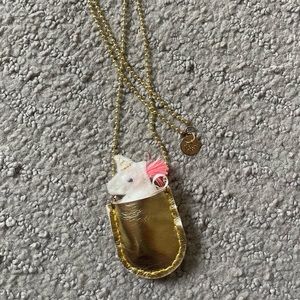 Meri Meri Pocket Unicorn Necklace